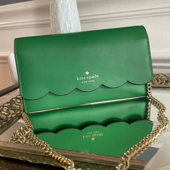 Kate Spade Gemma Scalloped Crossbody- New - Picture 2 of 7